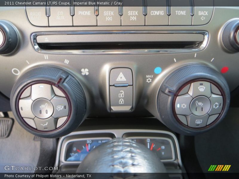 Imperial Blue Metallic / Gray 2011 Chevrolet Camaro LT/RS Coupe