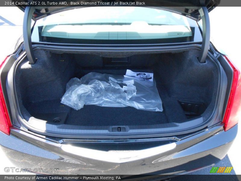 Black Diamond Tricoat / Jet Black/Jet Black 2014 Cadillac ATS 2.0L Turbo AWD