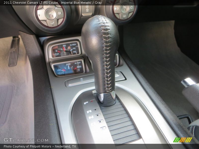 Imperial Blue Metallic / Gray 2011 Chevrolet Camaro LT/RS Coupe