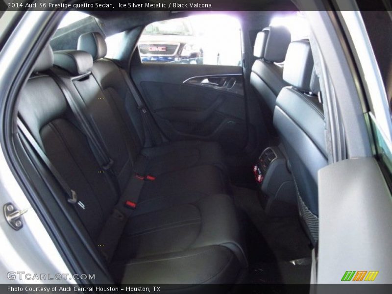 Ice Silver Metallic / Black Valcona 2014 Audi S6 Prestige quattro Sedan