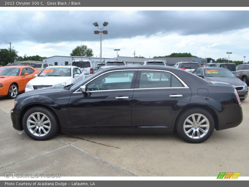 Gloss Black / Black 2013 Chrysler 300 C