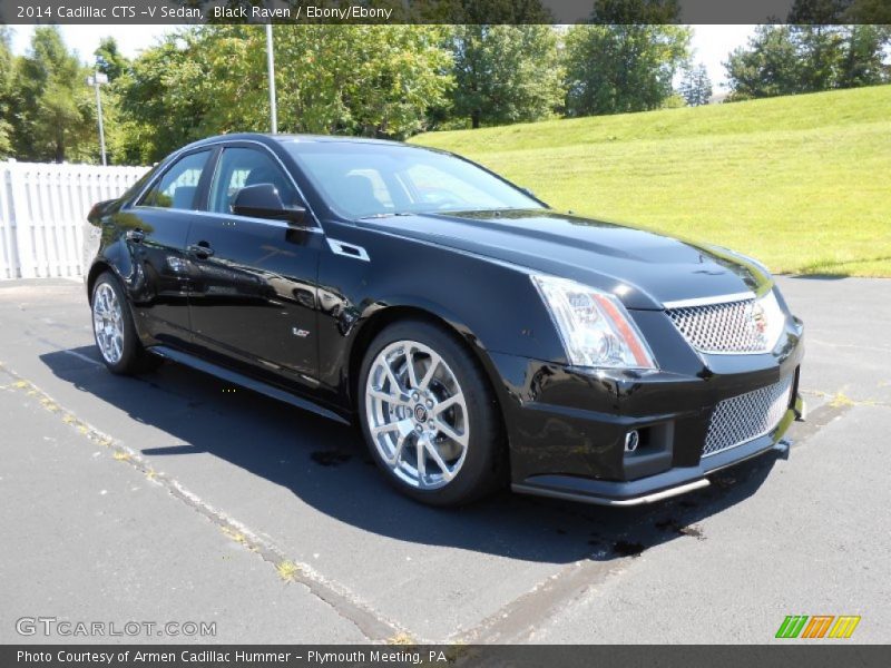 Front 3/4 View of 2014 CTS -V Sedan