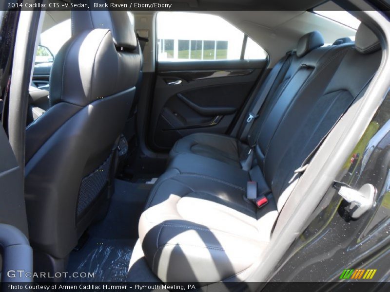 Black Raven / Ebony/Ebony 2014 Cadillac CTS -V Sedan