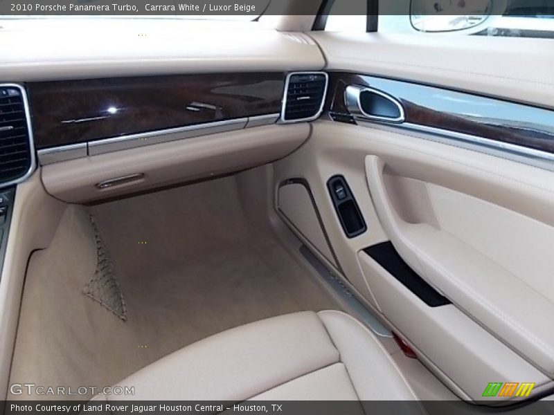 Carrara White / Luxor Beige 2010 Porsche Panamera Turbo