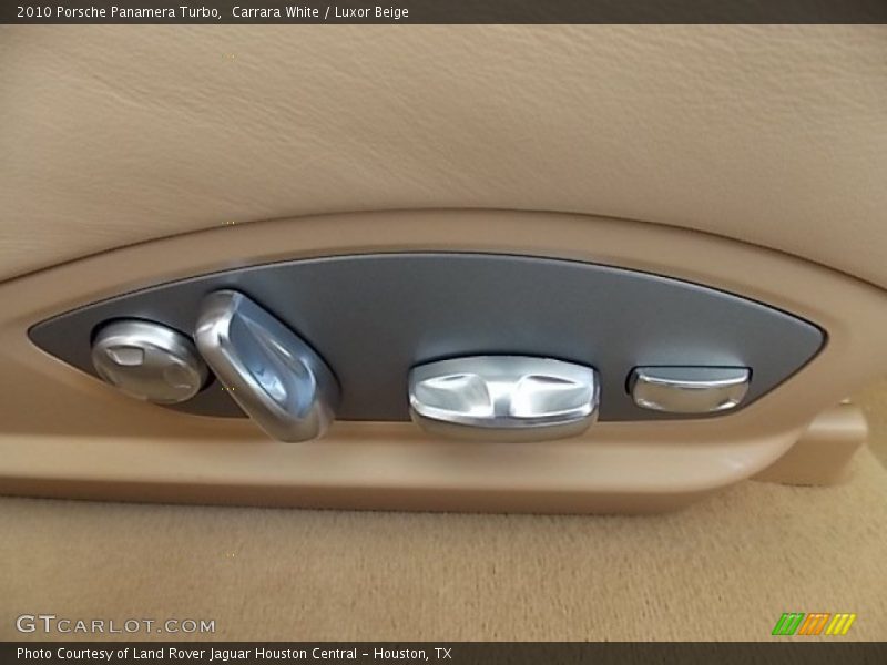 Carrara White / Luxor Beige 2010 Porsche Panamera Turbo