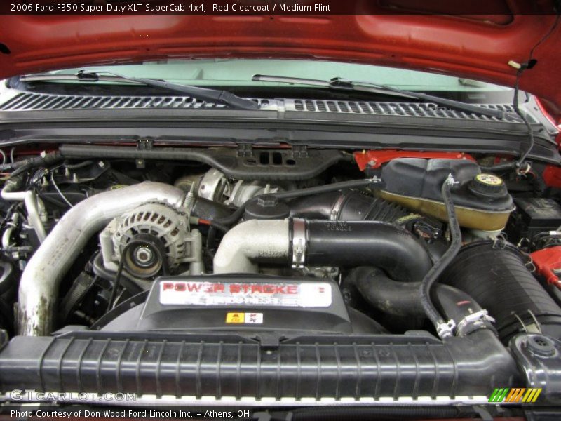 Red Clearcoat / Medium Flint 2006 Ford F350 Super Duty XLT SuperCab 4x4