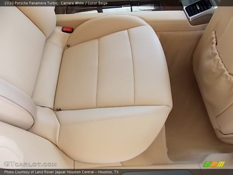 Carrara White / Luxor Beige 2010 Porsche Panamera Turbo
