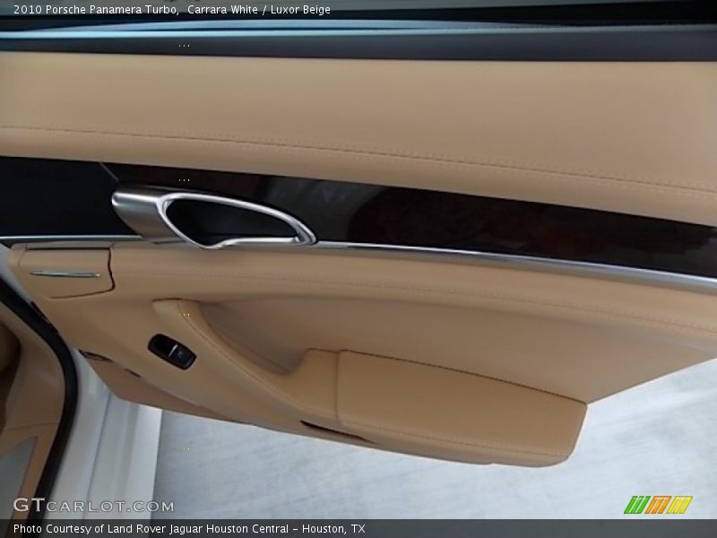 Carrara White / Luxor Beige 2010 Porsche Panamera Turbo