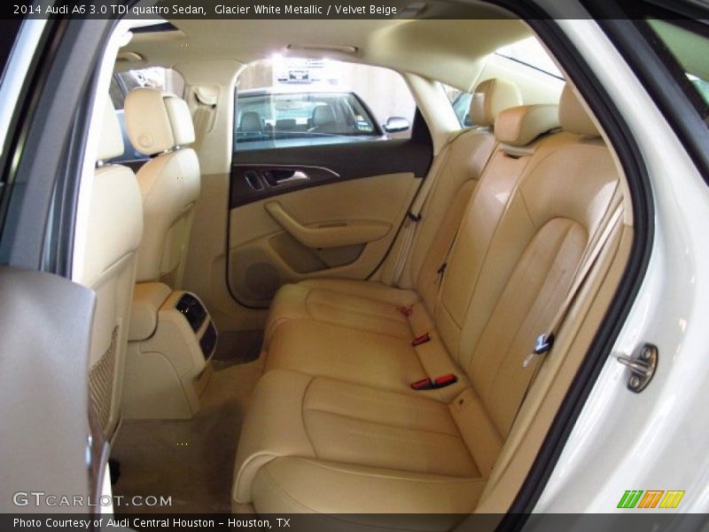 Rear Seat of 2014 A6 3.0 TDI quattro Sedan