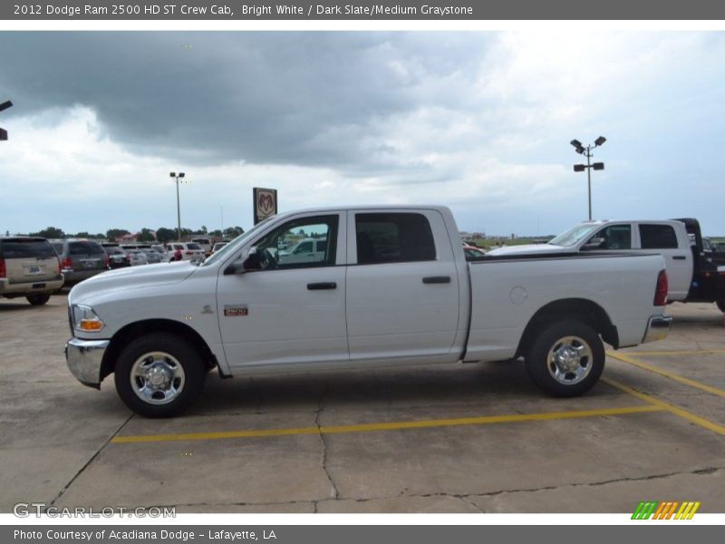 Bright White / Dark Slate/Medium Graystone 2012 Dodge Ram 2500 HD ST Crew Cab