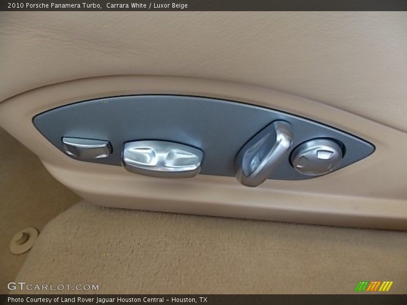 Carrara White / Luxor Beige 2010 Porsche Panamera Turbo