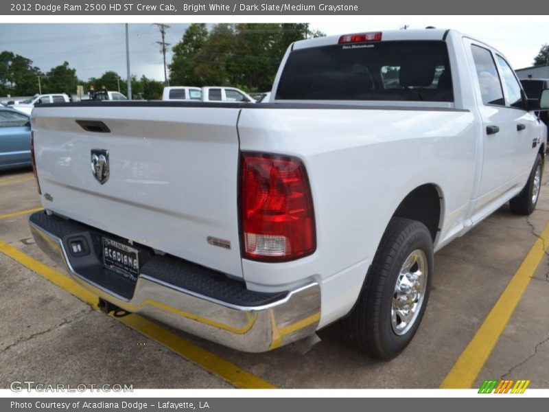 Bright White / Dark Slate/Medium Graystone 2012 Dodge Ram 2500 HD ST Crew Cab