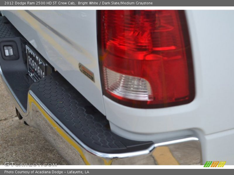 Bright White / Dark Slate/Medium Graystone 2012 Dodge Ram 2500 HD ST Crew Cab