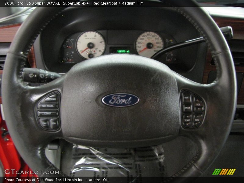 Red Clearcoat / Medium Flint 2006 Ford F350 Super Duty XLT SuperCab 4x4