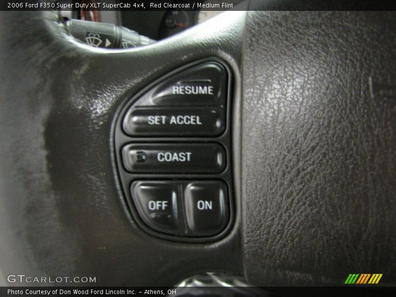 Red Clearcoat / Medium Flint 2006 Ford F350 Super Duty XLT SuperCab 4x4
