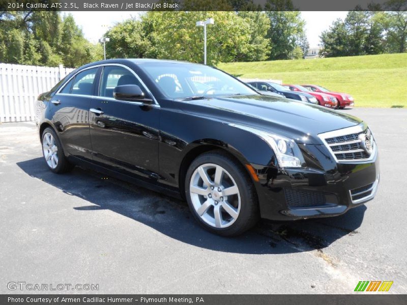 Black Raven / Jet Black/Jet Black 2014 Cadillac ATS 2.5L