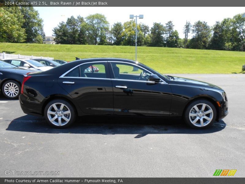 Black Raven / Jet Black/Jet Black 2014 Cadillac ATS 2.5L