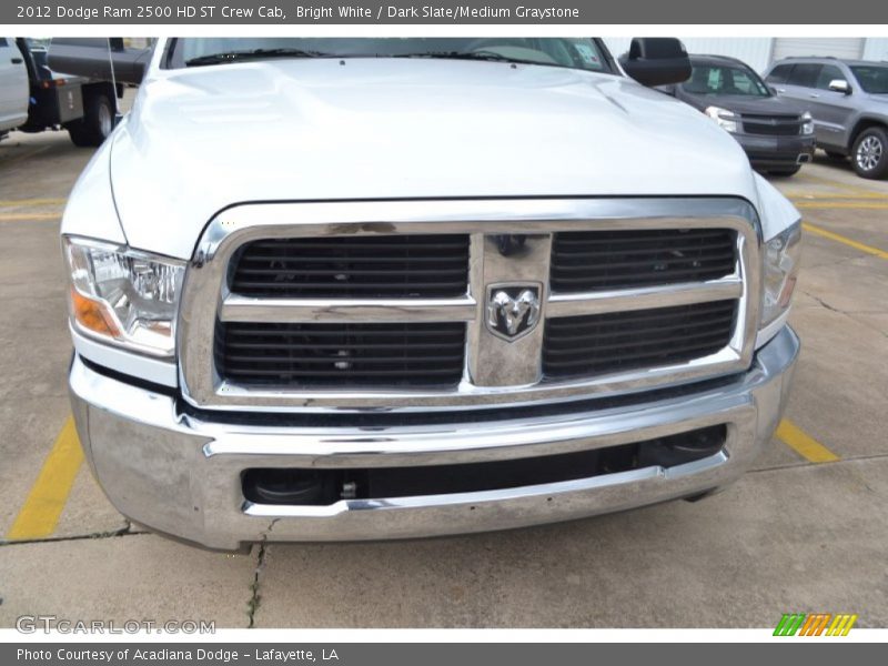 Bright White / Dark Slate/Medium Graystone 2012 Dodge Ram 2500 HD ST Crew Cab