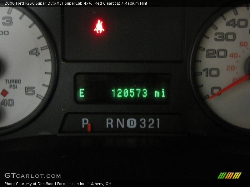 Red Clearcoat / Medium Flint 2006 Ford F350 Super Duty XLT SuperCab 4x4