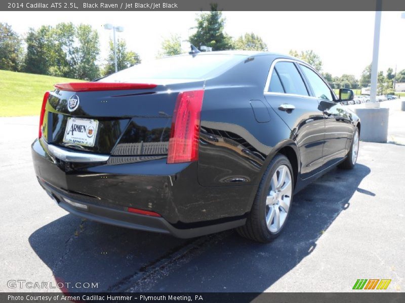 Black Raven / Jet Black/Jet Black 2014 Cadillac ATS 2.5L