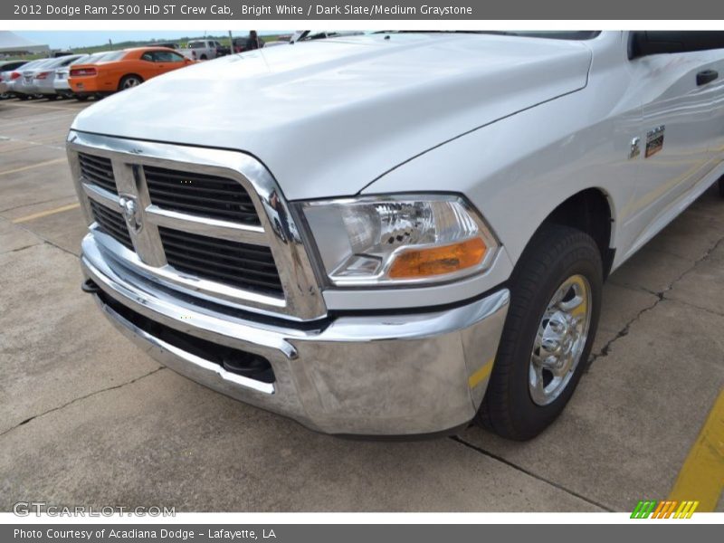 Bright White / Dark Slate/Medium Graystone 2012 Dodge Ram 2500 HD ST Crew Cab