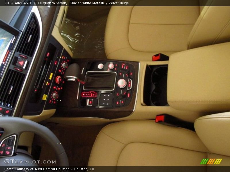 Glacier White Metallic / Velvet Beige 2014 Audi A6 3.0 TDI quattro Sedan