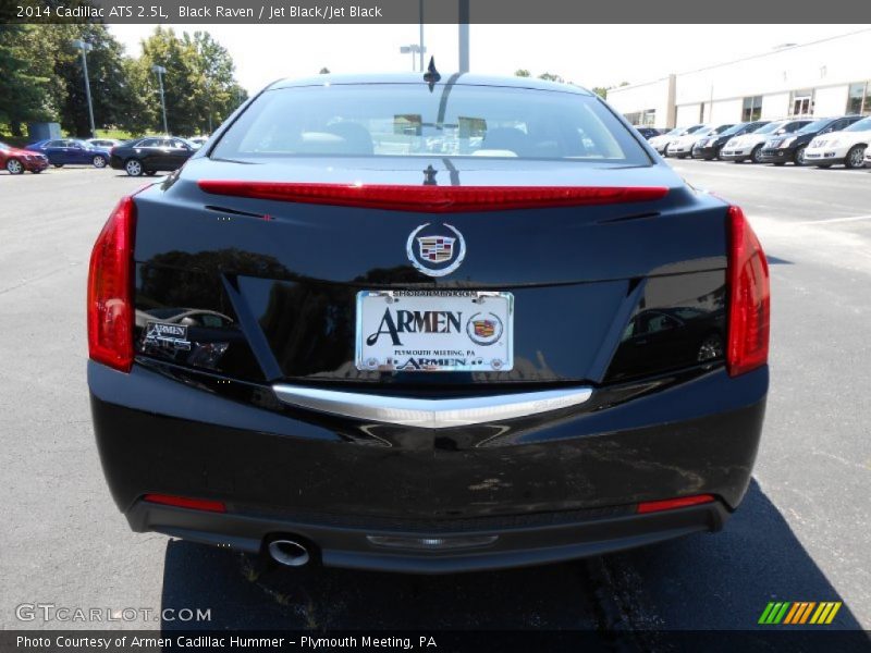 Black Raven / Jet Black/Jet Black 2014 Cadillac ATS 2.5L
