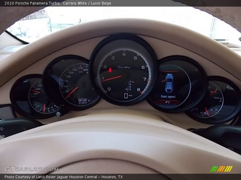  2010 Panamera Turbo Turbo Gauges