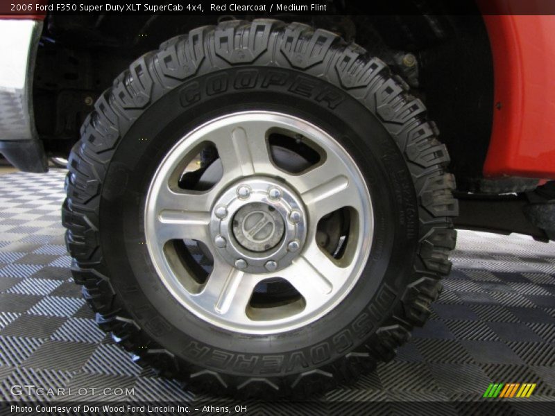 Red Clearcoat / Medium Flint 2006 Ford F350 Super Duty XLT SuperCab 4x4