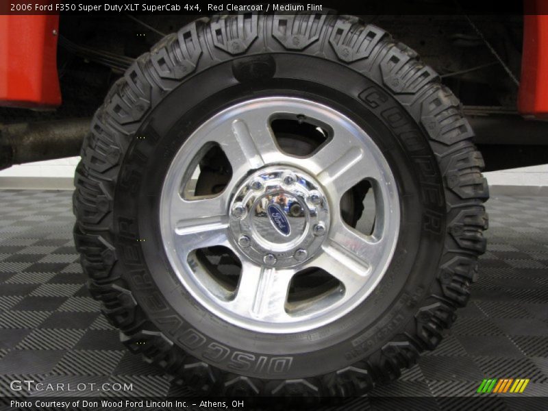 Red Clearcoat / Medium Flint 2006 Ford F350 Super Duty XLT SuperCab 4x4