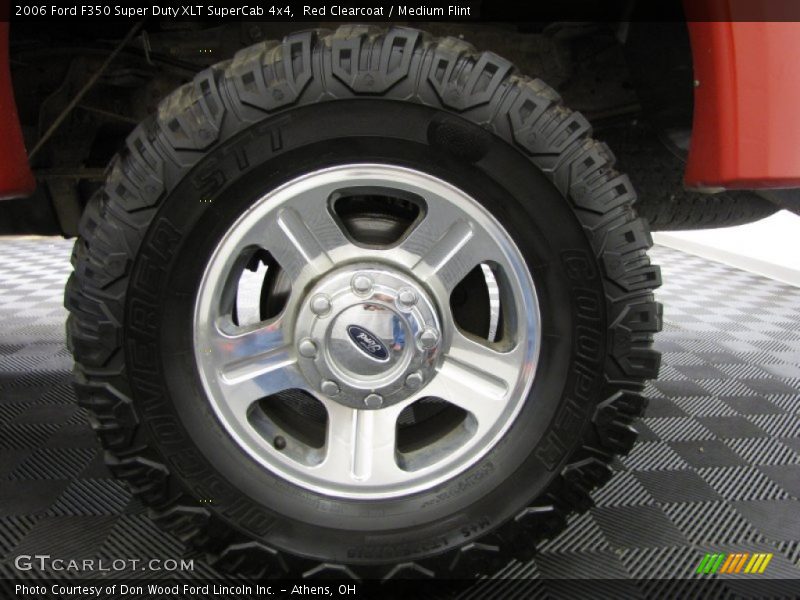 Red Clearcoat / Medium Flint 2006 Ford F350 Super Duty XLT SuperCab 4x4