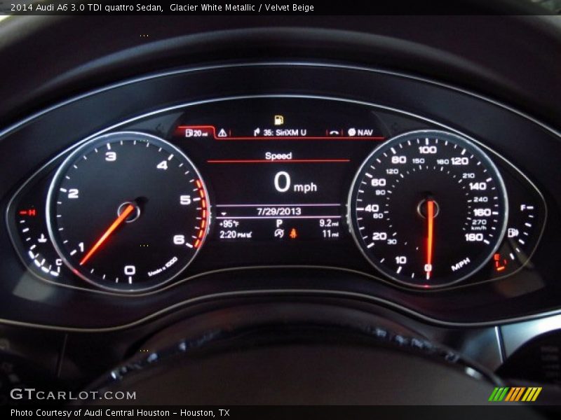  2014 A6 3.0 TDI quattro Sedan 3.0 TDI quattro Sedan Gauges
