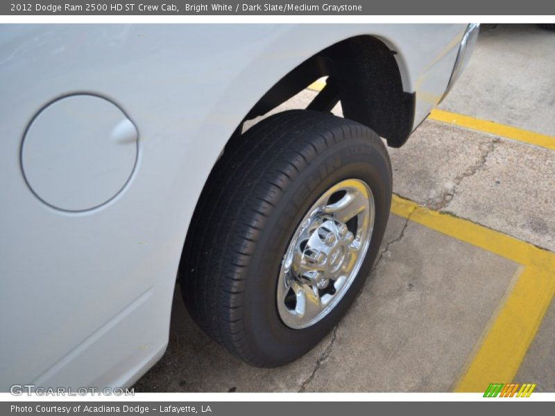 Bright White / Dark Slate/Medium Graystone 2012 Dodge Ram 2500 HD ST Crew Cab
