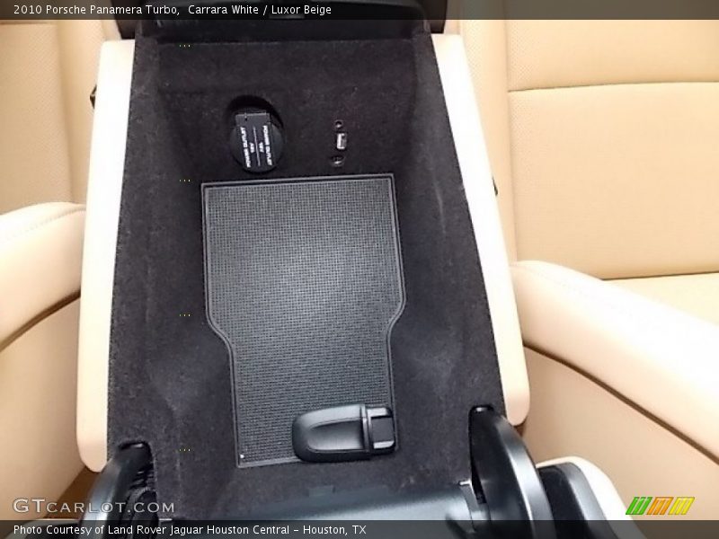 Carrara White / Luxor Beige 2010 Porsche Panamera Turbo