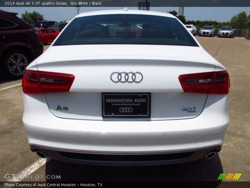 Ibis White / Black 2014 Audi A6 3.0T quattro Sedan