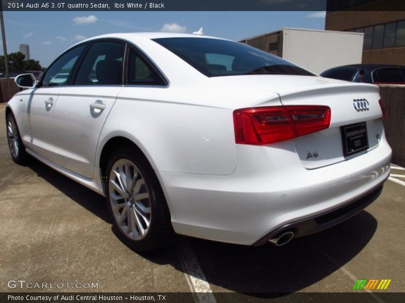 Ibis White / Black 2014 Audi A6 3.0T quattro Sedan