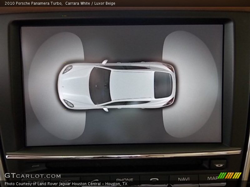 Carrara White / Luxor Beige 2010 Porsche Panamera Turbo