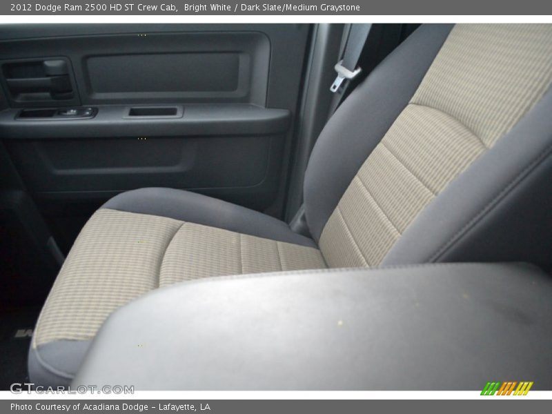 Bright White / Dark Slate/Medium Graystone 2012 Dodge Ram 2500 HD ST Crew Cab