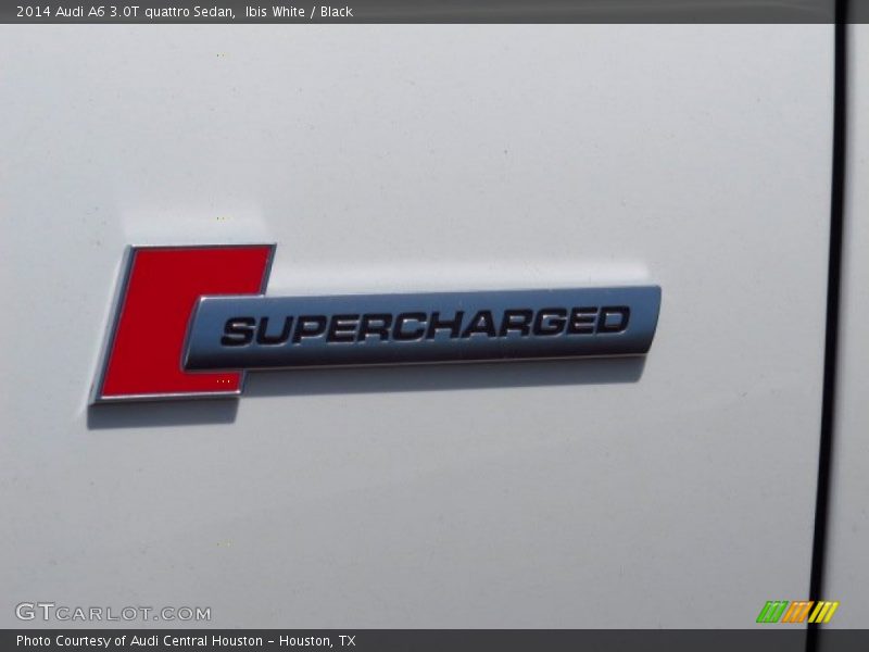 Ibis White / Black 2014 Audi A6 3.0T quattro Sedan