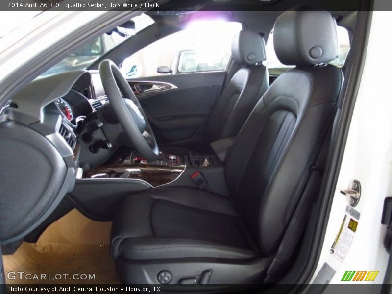 Ibis White / Black 2014 Audi A6 3.0T quattro Sedan