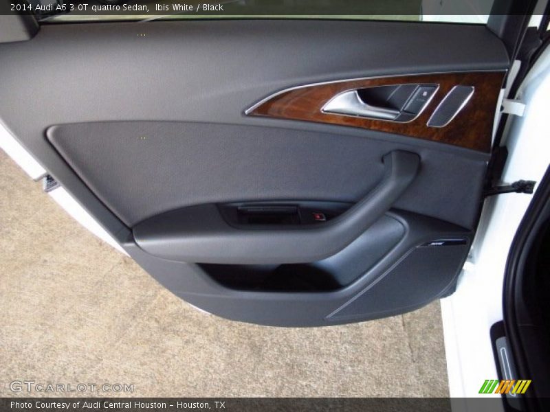 Ibis White / Black 2014 Audi A6 3.0T quattro Sedan