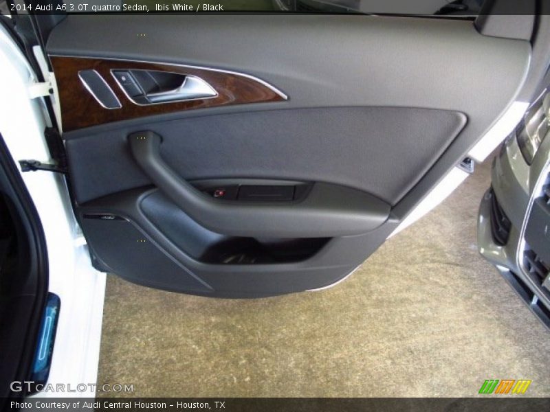 Ibis White / Black 2014 Audi A6 3.0T quattro Sedan