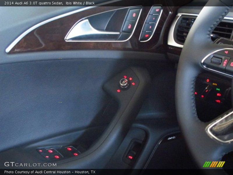 Ibis White / Black 2014 Audi A6 3.0T quattro Sedan