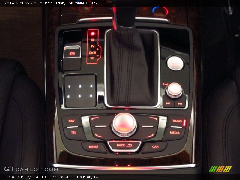 Ibis White / Black 2014 Audi A6 3.0T quattro Sedan