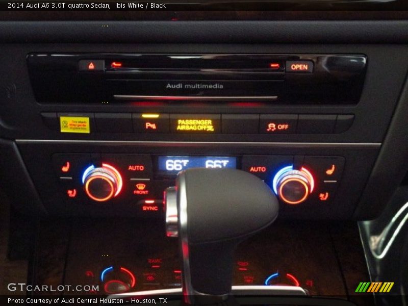 Ibis White / Black 2014 Audi A6 3.0T quattro Sedan