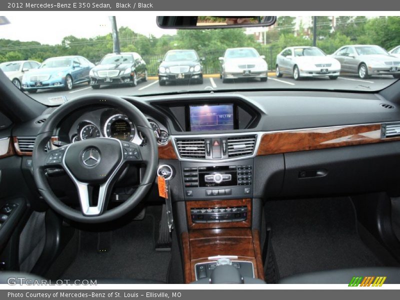 Black / Black 2012 Mercedes-Benz E 350 Sedan