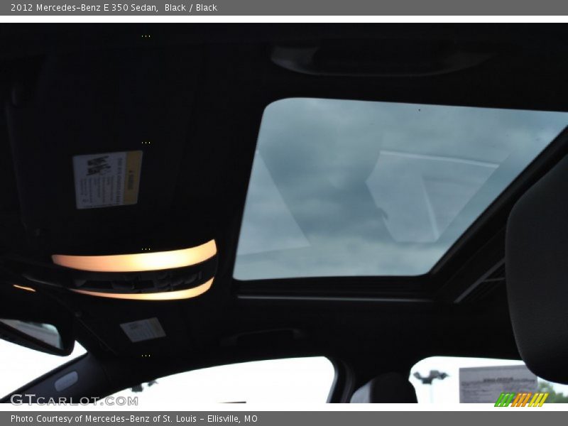 Black / Black 2012 Mercedes-Benz E 350 Sedan