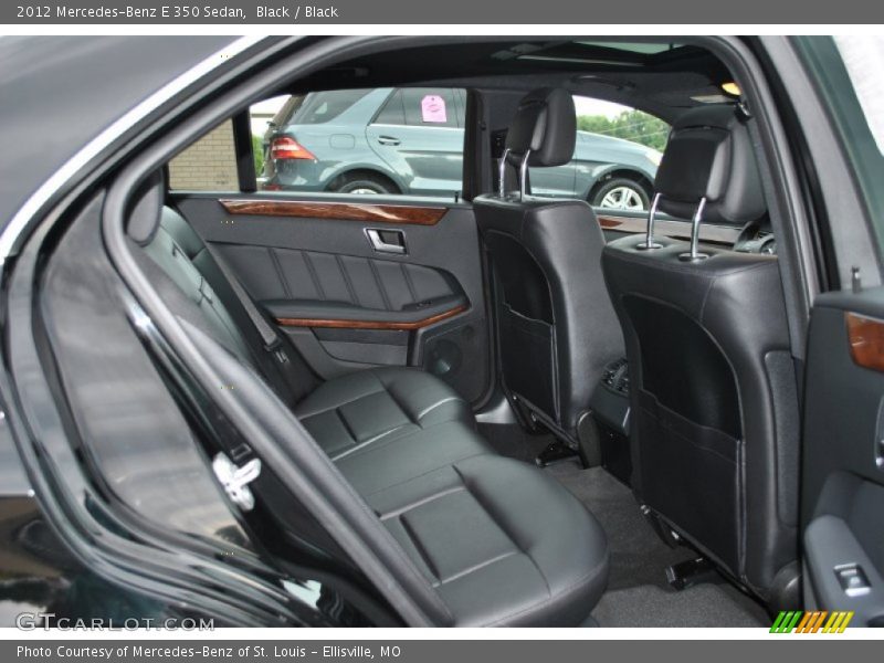 Black / Black 2012 Mercedes-Benz E 350 Sedan