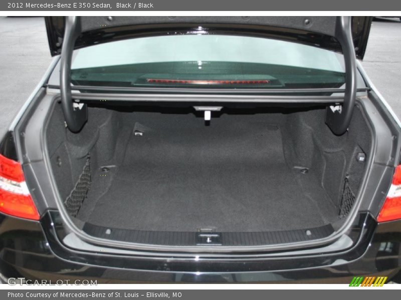 Black / Black 2012 Mercedes-Benz E 350 Sedan