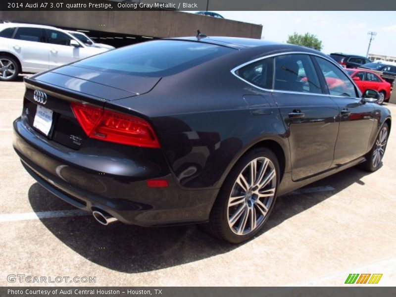 Oolong Gray Metallic / Black 2014 Audi A7 3.0T quattro Prestige